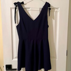 Altar’d State Navy Blue Romper